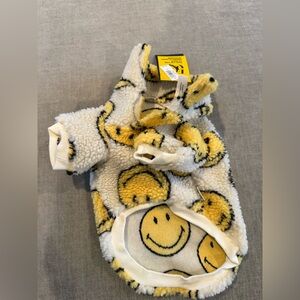Pet Fleece Sweatshirt - Gap Smiley - size XS - NWT